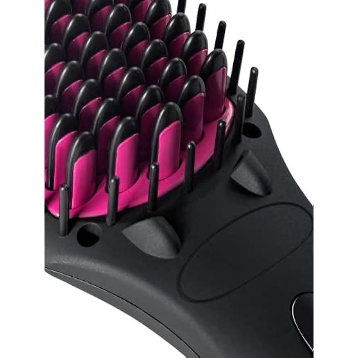 CH&BE Ionic Brush | Healthy and fast daily straightening | Temperature 170?450F | Auto shut off after 60 minutes | Anti-tangle nano comb | Dual ion generator | PTC hair protection technology - Image 2